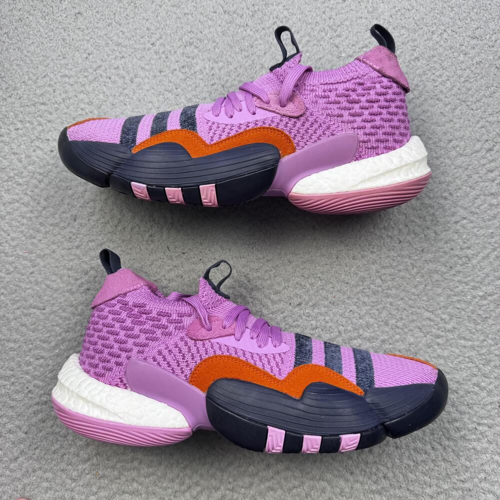 Adidas Trae Young 2 Shoes Mens Size 8.5 Purple Pink Boost Basketball H06483